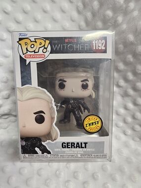 Funko Pop! Geralt Chase Edition — Black Outfit with Blonde Hair